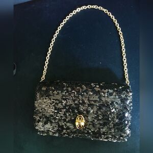 DOLCE & GABBANA💥New💥🥳HOST PICK🥳Black Sequin Bag